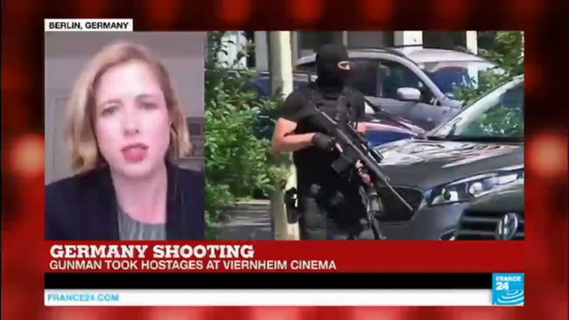 Germany: gunman shot dead by police as they storm cinema where he was taking hostages