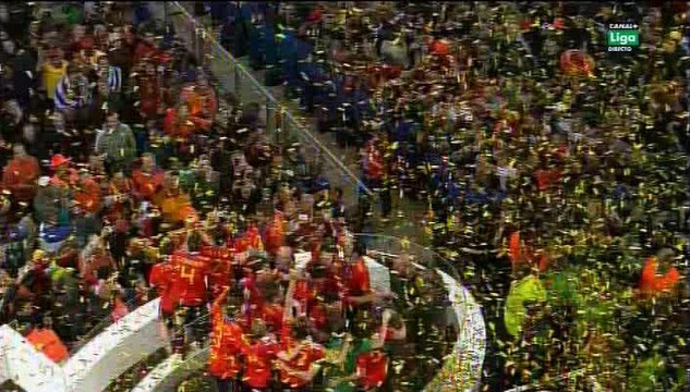 Celebración del histórico mundial fútbol de Sudáfrica 2010