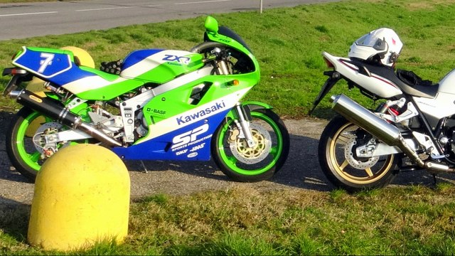 HONDA INTEGRA, HONDA CB1300, KAWASAKI ZXR 400 (VIDEO 4K)