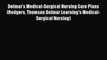 Read Book Delmar's Medical-Surgical Nursing Care Plans (Rodgers Thomson Delmar Learning's Medical-Surgical