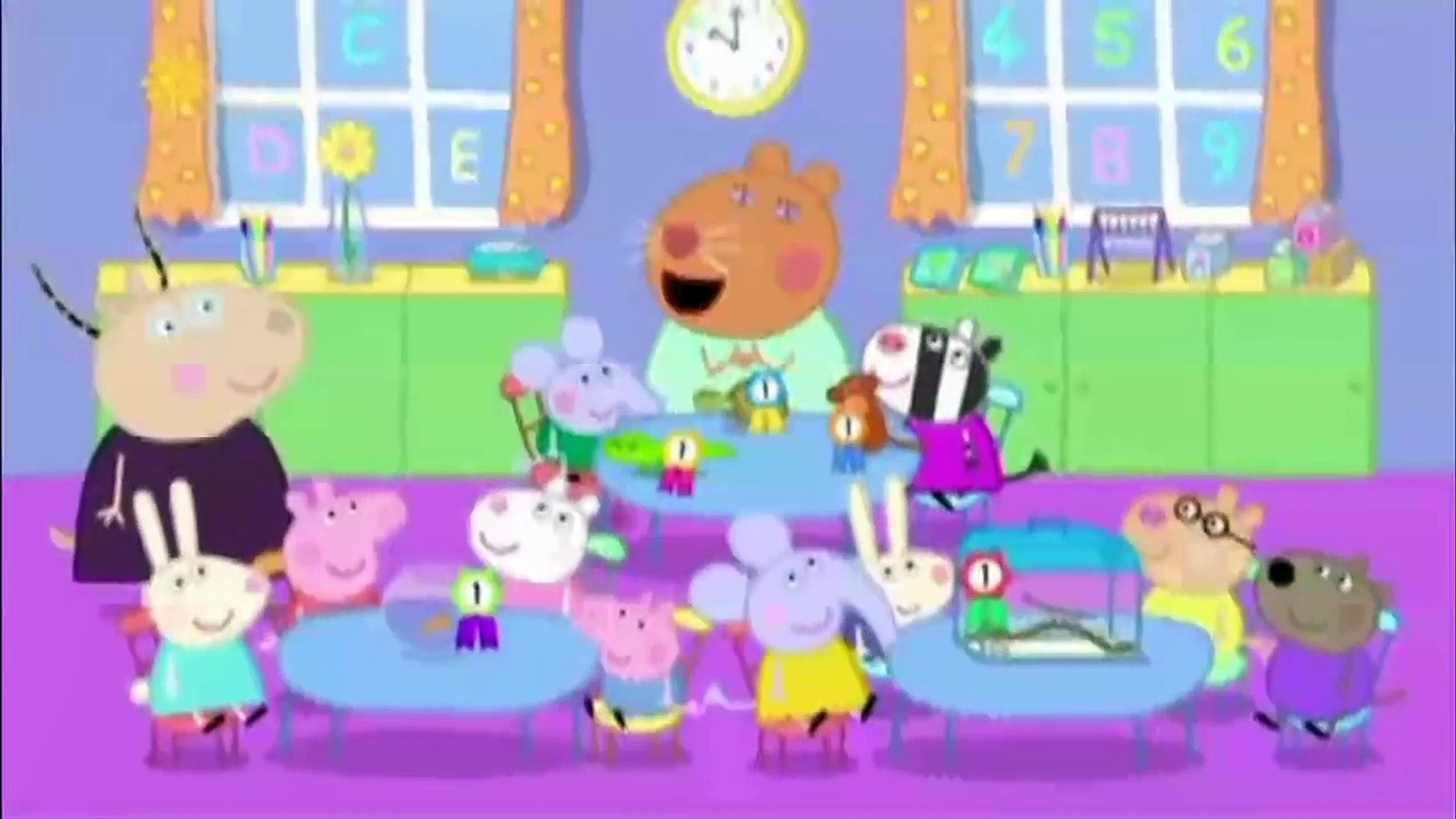 ⁣Peppa Pig Doll House Toys ~ The Pet Competition - Spider Web