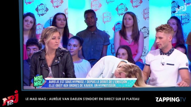 Le Mad Mag : Aurélie Van Daelen s’endort sur le plateau en plein direct (Vidéo)