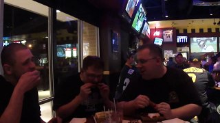 Blazin' Wing Challenge at Buffalo Wild Wings for my 35th birthday