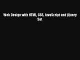 Read Web Design with HTML CSS JavaScript and jQuery Set Ebook Free