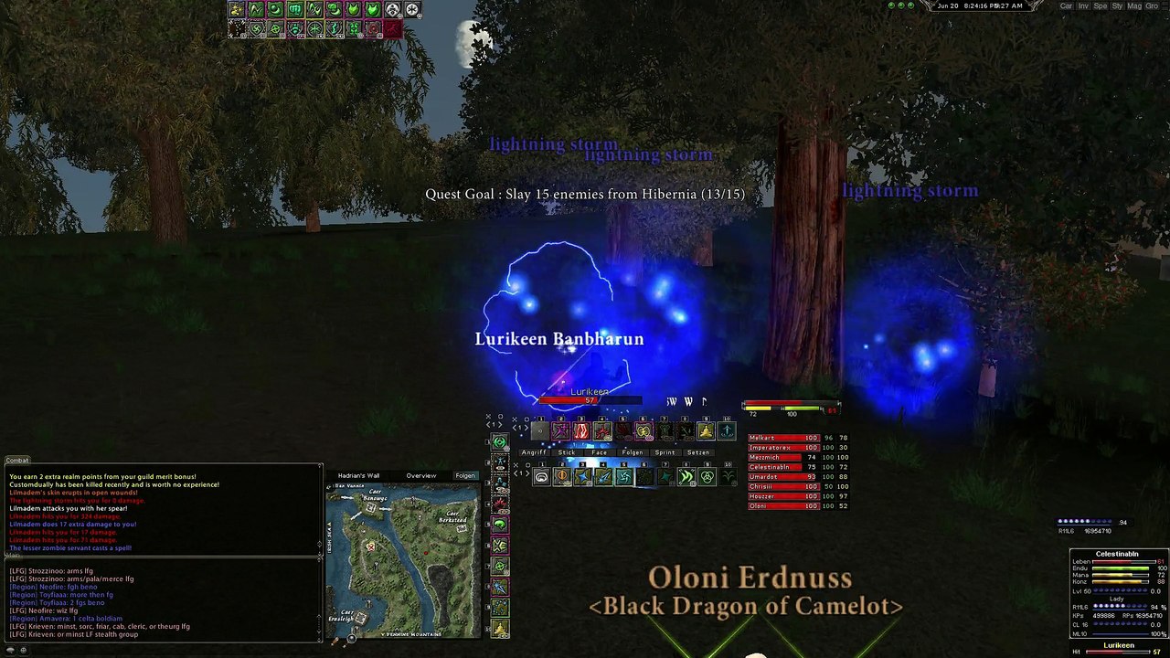 DAoC Smiter vs. 3x fg hibs