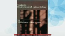 READ book  Topics in Environmental Epidemiology  FREE BOOOK ONLINE