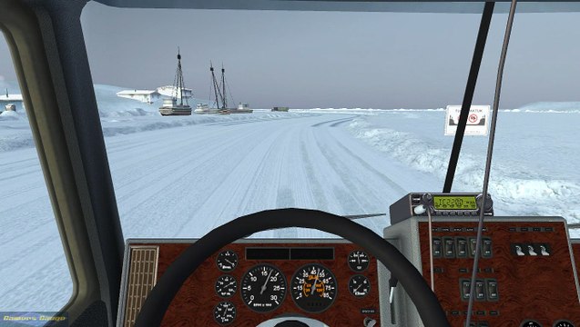 18WOS Extreme Trucker #03 Fuel from Tuktoyaktuk - Road Maintenance Outpost