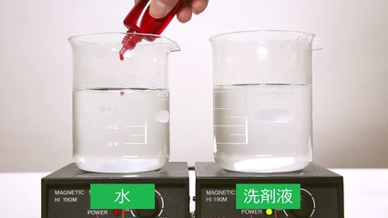 暮らしのマイスター 洗剤の特徴 乳化・分散作用／26秒／ライオン