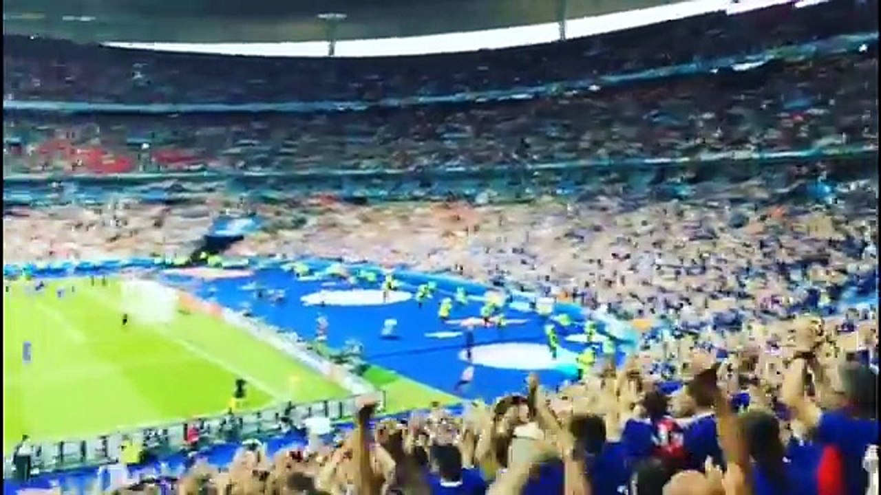 Iceland Fans celebrate Euro 2016 #Iceland #Euro2016