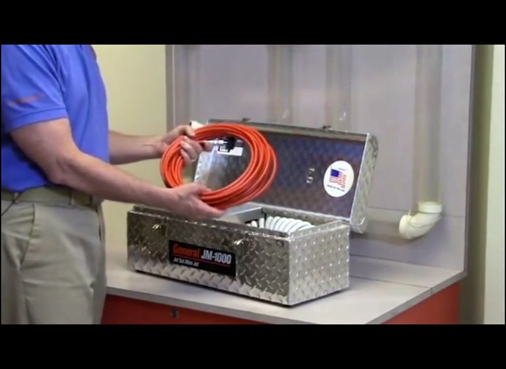 The General Wire Mini Jet Drain Cleaner