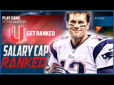Madden NFL 16 New Mode Added! Salary Cap Ranked | Madden Ultimate Team With Strategy!