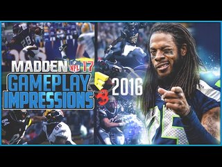 Madden 17 Gameplay Impressions - Hands on at E3 Expo 2016 & EA Play!