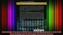 READ book  Knowledge Discovery from Data Streams Chapman  HallCRC Data Mining and Knowledge Full EBook