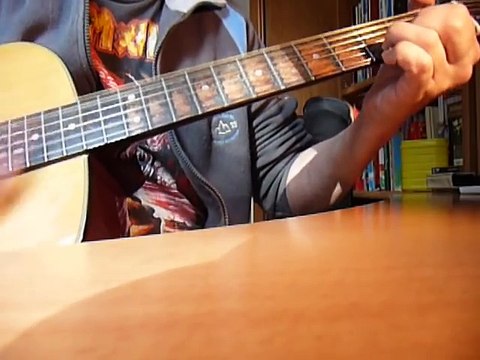 GABRIELLE leçon de guitare JOHNNY HALLYDAY guitar lesson