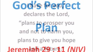 Jeremiah 29 : 11 - For I know the plans I have for you (Scripture Memory Song)