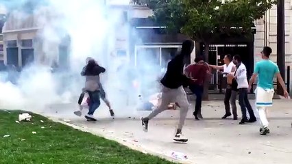 NEW Terrible fights between England, French & Russia hooligans in Marseille, France - Full HD 1080p