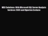 [PDF] MDX Solutions: With Microsoft SQL Server Analysis Services 2005 and Hyperion Essbase