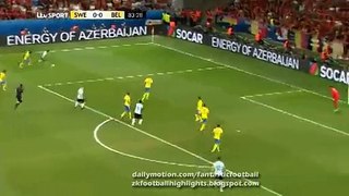 Radja Nainggolan Goal HD - Sweden 0-1 Belgium 22.06.2016 HD