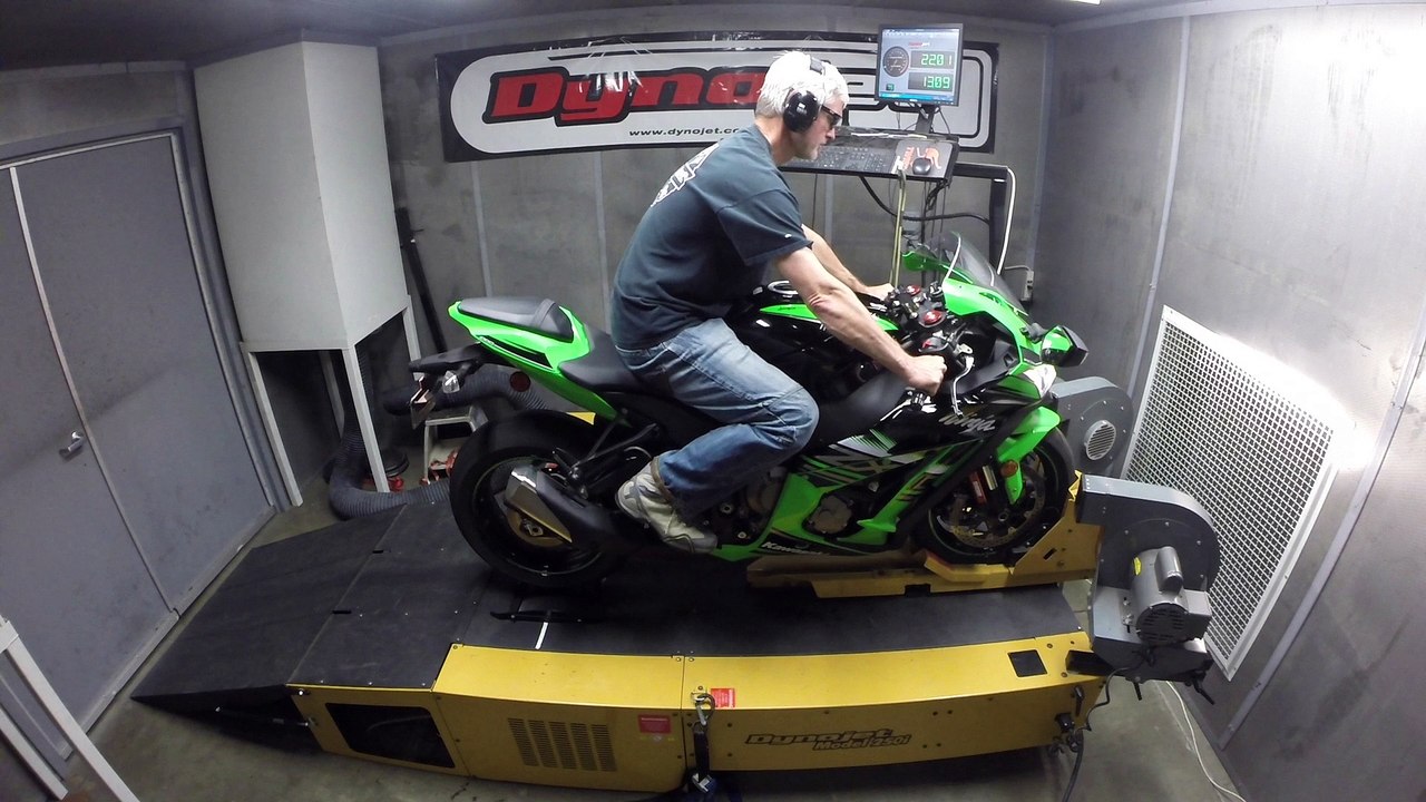 2016 Kawasaki Ninja ZX-10R Dyno Test