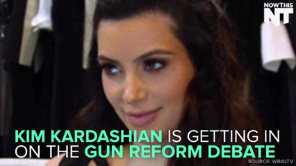 Kim Kardashian Speaks Out In Favor Gun Reform