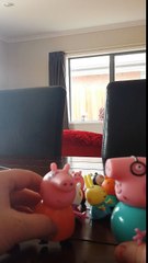Peppa pig and Daddy pigs birthday for Zoe Zebra!fs