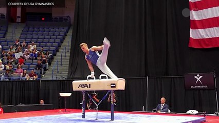 Sam Mikulak's signature move