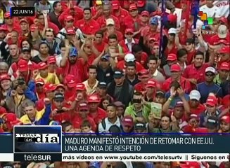 Reitera Venezuela intención de retomar con EE.UU. agenda de respeto