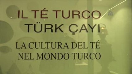Türk Çayı Roma'da Görücüye Çıktı