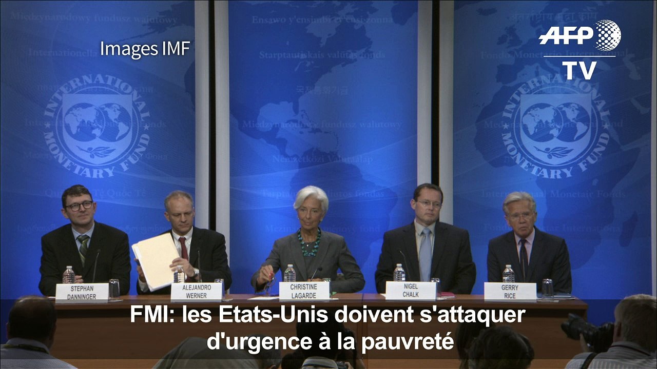 FMI: les Etats-Unis doivent s'attaquer d'urgence à la pauvreté