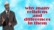 Sister asked why many religions and differences in them ~Dr Zakir Naik 2016