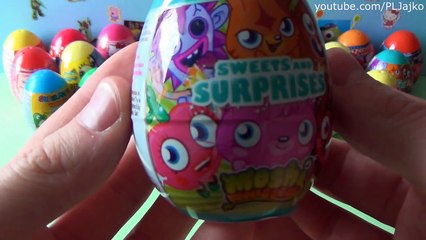 Sürpriz yumurta nasıl yapılır 12 Barbie Mario Peppa Pig Spongebob Wojownicze Ninja Kaplumbağalar