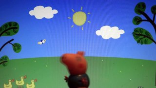 George Pig is Crying - Peppa Pig's Little Brother Toy Video