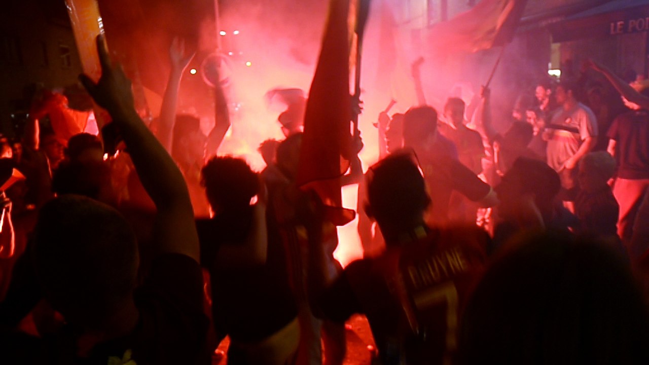 Folle ambiance à Quaregnon pour la victoire Belgo-Italienne