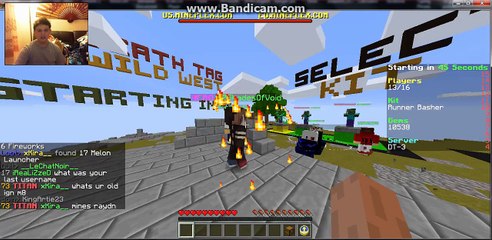 Minecraft gameplay: Death-tag on Mineplex #1 Funny Moments!