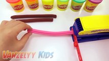PLAY-DOH How to make RAINBOW WAFFLE CONE MILK CHOCOLATE M&M's Pink Ice Cream Peppa Pig Toys