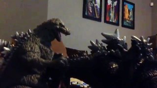 Godzilla Does WWE Moves