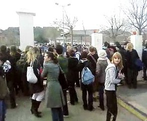 Blocus a Paul Langevin 28/11/07