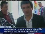 Cléver Jiménez demanda en Corte Penal Internacional a presidente Correa