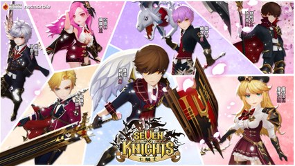 《七骑士 seven knights #44》今天更新完成啰，新的特殊副本- 强化结晶(强化同星级角色1级)，新角色- 奢婆郎，星期四攻城战(我好想打普通等级的. ..)《17889直播》