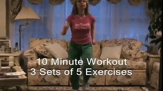 10 Minute Cardio Aerobic Exercise Workout at Home    Burn Fat & Calories & Lose Weight