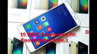 10 BESt accessories for Xiaomi redmi note 3