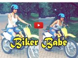 Malaika Arora Khan's H0t Ride On A Dirt Bike !!