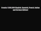 Download Croatia 1:500000 (English Spanish French Italian and German Edition) Ebook PDF