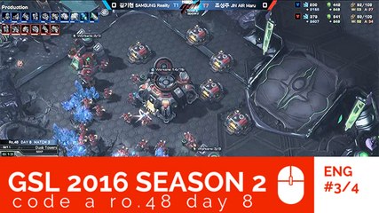 [GSL 2016 Season 2] Code A Ro.48 Day 8 in AfreecaTV (ENG) #3/4