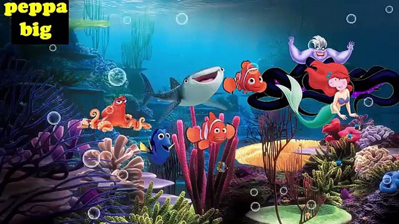 #Peppa Pig #Finger Family ♥ Nursery Rhymes  #Finding Dory Full #