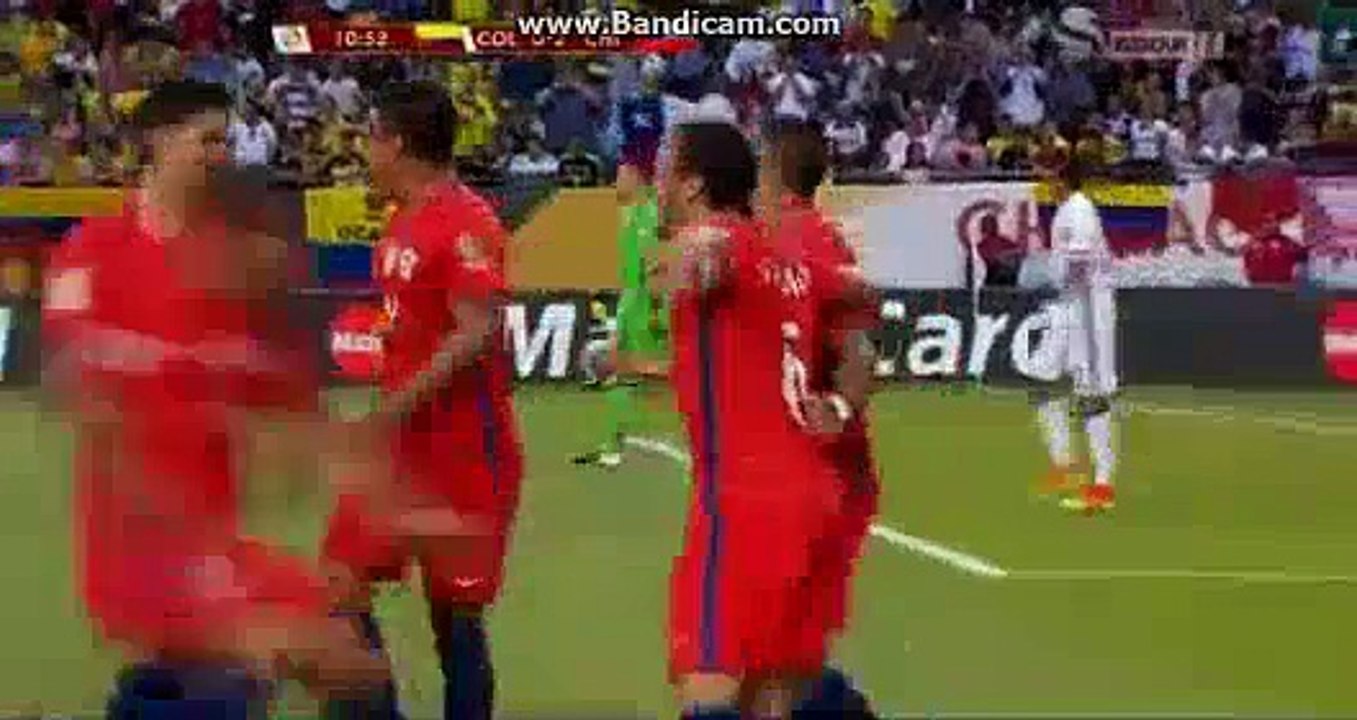 Fuenzalida Goal HD - Colombia 0-2 Chile - Copa America Centenario - 22.06.2016 HD -