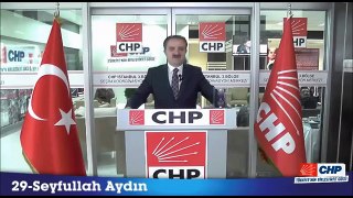 29 Seyfullah Aydın - CHP İstanbul 3. Bölge Aday Adayı - Haziran 2015 Milletvekili Seçimi