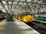 Network Rail 31285 & DBSO 9701 depart Glasgow Central (29/06/2009)