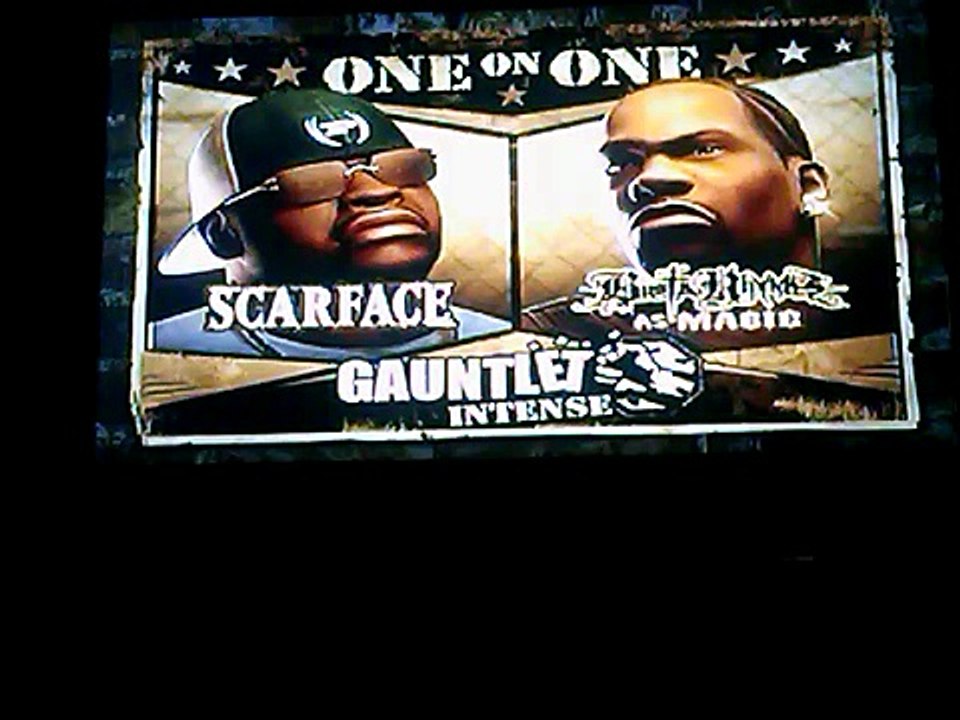 Def jam dight for ny (request)-SCARFACE vs MAGIC at GAUNTLET intense