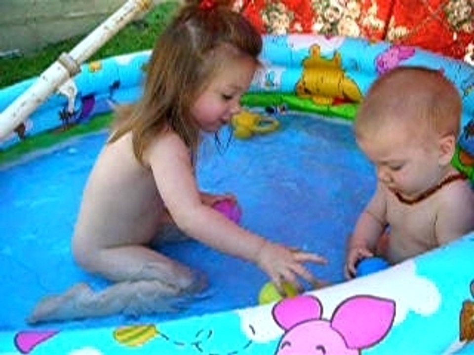 garden swimming pool party
